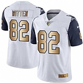 Nike Cowboys 82 Jason Witten White Gold Color Rush Limited Jersey Dzhi,baseball caps,new era cap wholesale,wholesale hats